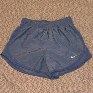 Nike Women's Slate Blue Athletic Running Shorts